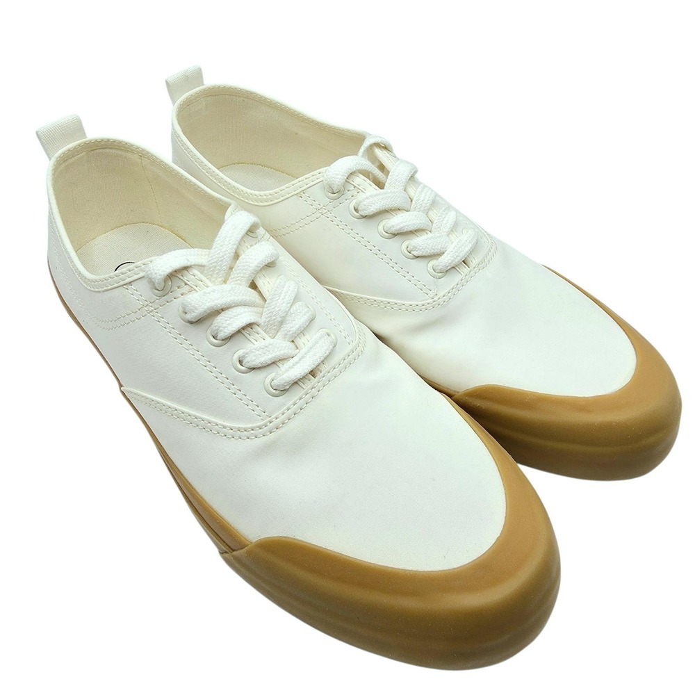 Sperry Todd Snyder CVO Shoes Mens Size 8.5 White Gum Canvas Low Top Casual